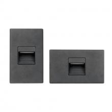 Lighting by CARTWRIGHT ST-1025-3KBK - LED STEP LIGHT 3K