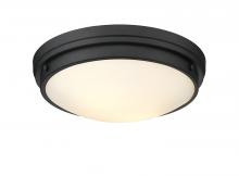 Lighting by CARTWRIGHT TRF1014BK - FLUSH 13.5"