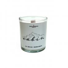 Lighting by Cartwright CABIN 10OZ - Cabin Soy Wax Candle - Spicy Apple, Cinnamon and Clove.