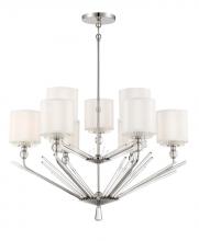 Minka N7389-613 - SUTTON - 9 LIGHT CHANDELIER