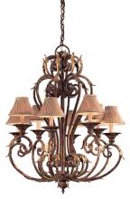 Minka N6238-355 - ZARAGOZA - 8 LIGHT CHANDELIER