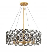 Minka N7845-711 - Brookcrest - 5 Light Pendant