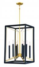 Minka N7858-707 - SABLE POINT - 8 LIGHT PENDANT