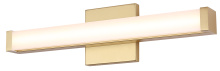 Canarm BL-30B-18-PGD-C - Special Order, LED Vanity, JONAH, BL-30B-18-PGD-C, PGD Color, 18inch Width LED Square Bath Vanity