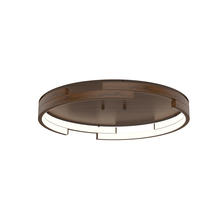Kuzco FM52719-WT - Anello Minor 19-in Walnut LED Flush Mount