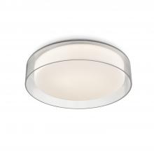 Kuzco FM48614-5CCT - Aston 14-in Clear LED Flush Mount
