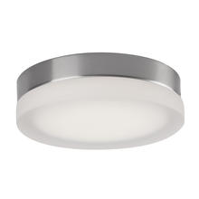 Kuzco FM3511-BN - Bedford 11-in Brushed Nickel/Frosted LED Flush Mount