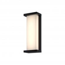 Kuzco EW70714-BK - Bravo 4-in Black LED Exterior Wall Sconce