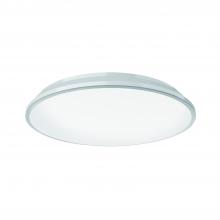 Kuzco FM43313-WH-5CCT - Brook 13-in White LED Flush Mount