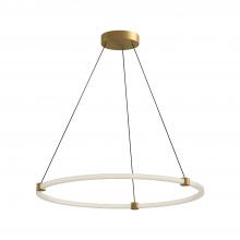 Kuzco PD24732-BG - Bruni 32-in Brushed Gold LED Pendant