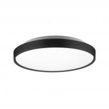 Kuzco FM43518-BK-5CCT - Brunswick 18-in Black LED Flush Mount