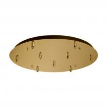 Kuzco CNP09AC-BG - Canopy Brushed Gold LED Canopies