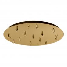 Kuzco CNP13AC-BG - Canopy Brushed Gold LED Canopies