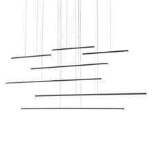 Kuzco MP14970-BK - Chute Motion 70-in Black LED Multi Pendant