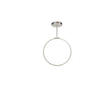 Kuzco PD82524-BN - Cirque 24-in Brushed Nickel LED Pendant