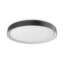 Kuzco FM43920-BK/WH - Essex 20-in Black/White LED Flush Mount