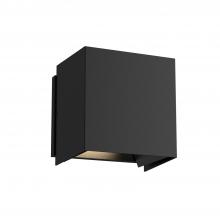 Kuzco EW48006-BK-UNV - Helsinki 6-in Black LED Exterior Wall Sconce