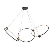 Kuzco CH17703-BK - Isho 3 Head Black LED Chandelier