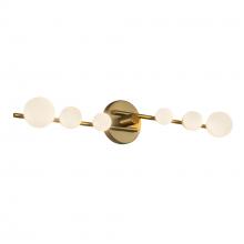 Kuzco VL55529-BG/OP - Juniper 29-in Brushed Gold/Opal Glass LED Vanity