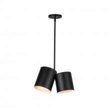 Kuzco PD58814-BK - Keiko 14-in Black 2 Lights Pendant