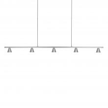 Kuzco LP19947-BN-UNV - Dune 47-in Brushed Nickel LED Linear Pendant