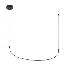 Kuzco LP89048-BK-UNV - Talis 48-in Black LED Linear Pendant