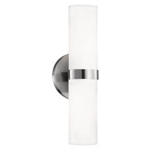 Kuzco WS9815-BN - Milano 15-in Brushed Nickel LED Wall Sconce
