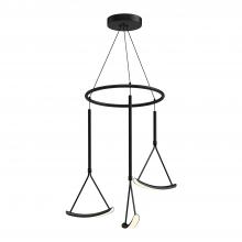 Kuzco CH81527-BK - Mobil 27-in Black LED Chandeliers