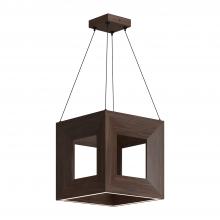 Kuzco PD32912-WT - Morina 12-in Walnut LED Pendant