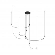 Kuzco MP89570-BK-UNV - Talis 70-in Black LED Multi Pendant