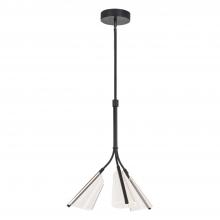 Kuzco PD62622-BK/LG - Mulberry 22-in Black/Light Guide LED Pendant