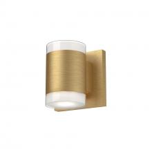 Kuzco 601431BG-LED - Norfolk 5-in Brushed Gold LED Wall Sconce