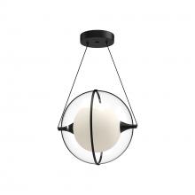 Kuzco PD76712-BK-UNV - Aries 12-in Black LED Pendant