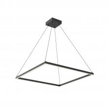 Kuzco PD88132-BK-UNV-010 - Piazza 32-in Black LED Pendant