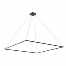 Kuzco PD88172-BK-UNV-010 - Piazza 72-in Black LED Pendant