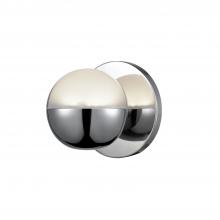 Kuzco WS47305-CH-2700K - Pluto 5-in Chrome LED Wall Sconce (2700K)