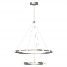 Kuzco CH63436-BN - Rezz 36-in Brushed Nickel LED Chandeliers