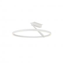 Kuzco SF27724-WH-3WCCT-UNV - Roda 23-in White LED Semi-Flush Mount