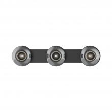 Kuzco VL57532-BK/SM - Samar 32-in Black/Smoked 3 Lights Vanity