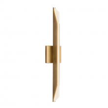 Kuzco VL64225-VB - Tachi 25-in Vintage Brass LED Vanity Light