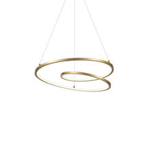 Kuzco PD11119-AN - Twist 19-in Antique Brass LED Pendant