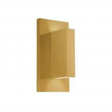 Kuzco WS22109-BG - Vista 9-in Brushed Gold LED Wall Sconce