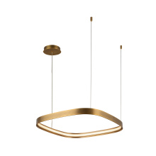 Kuzco PD78019-VB-UNV - Yukon 19-in Vintage Brass LED Pendant