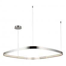Kuzco PD78040-PN - Yukon 40-in Polished Nickel LED Pendant