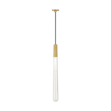 Visual Comfort 700TRSPAPYLC1PNB-LED930 - Pylon Crystal Port Alone Pendant