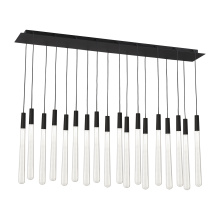 Visual Comfort 700TRSPPYLC18TB-LED120 - Pylon Crystal 18 Light Chandelier