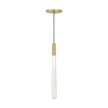 Visual Comfort 700TRSPPYLC1RNB-LED930 - Pylon Crystal 1 Light Pendant