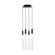 Visual Comfort 700TRSPPYLC4RB-LED930 - Pylon Crystal 4 Light Chandelier