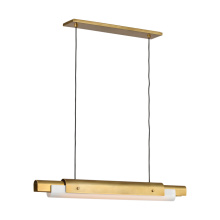 Visual Comfort AKLS675WDHABOP - Ambrose 36 Linear Chandelier