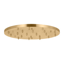 Visual Comfort SLCH576HAB - 46.5" Round Multiport Canopy